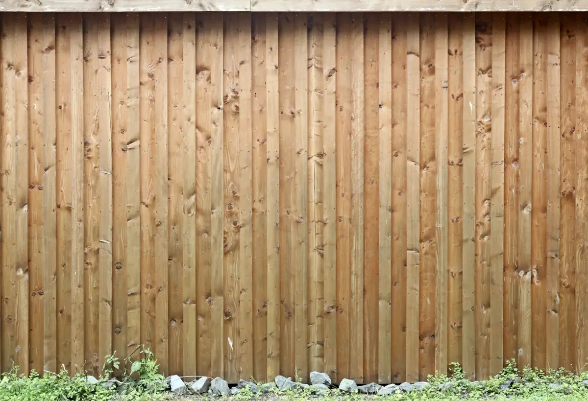 Fencing job example