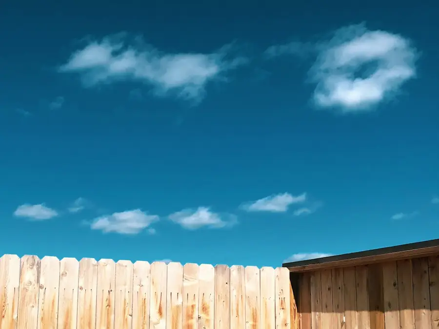 Fencing job example